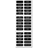 Blue Sea 8031 AC Panel Basic 30 Label Set MPN-8031