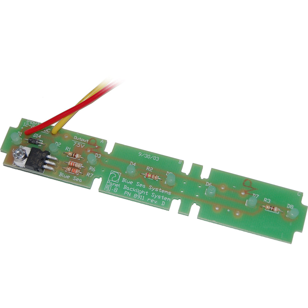 Blue Sea 8065 8/5/3 Position Label Backlight System MPN-8065