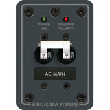 Blue Sea 8079 AC Main Only Circuit Breaker Panel - White Switches MPN-8079