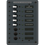 Blue Sea 8059 AC 8 Position Toggle Circuit Breaker Panel