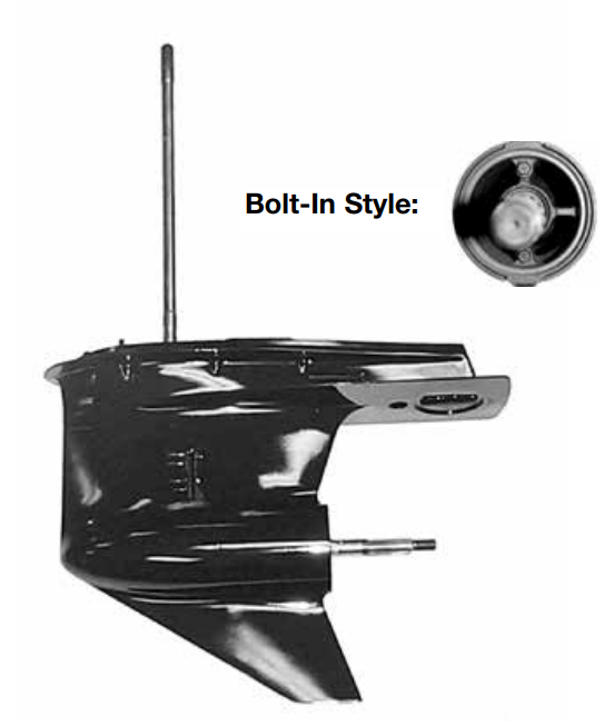 Yamaha VMAX Lower Unit | V6 3.1/3.3L Bolt-In Carrier (1990–2009) | 200–250HP | New & Remanufactured | 1-Year Warranty image 0