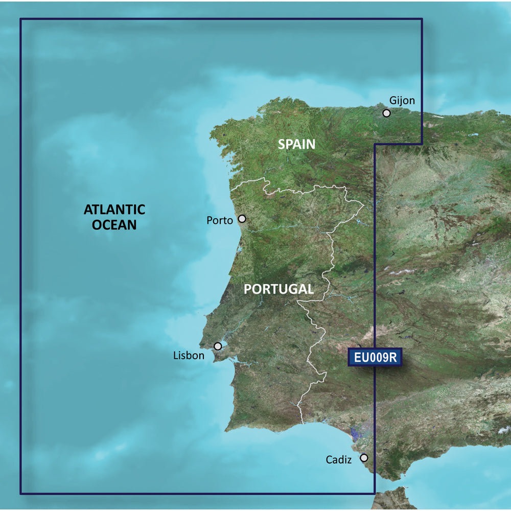 Garmin BlueChart&reg; g3 Vision&reg; HD - VEU009R - Portugal &amp; NW Spain - microSD&trade;/SD&trade;