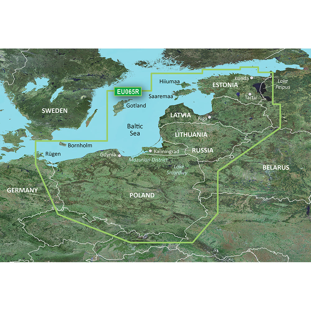 Garmin BlueChart&reg; g3 Vision&reg; HD - VEU065R - Baltic Sea, East Coast - microSD&trade;/SD&trade;