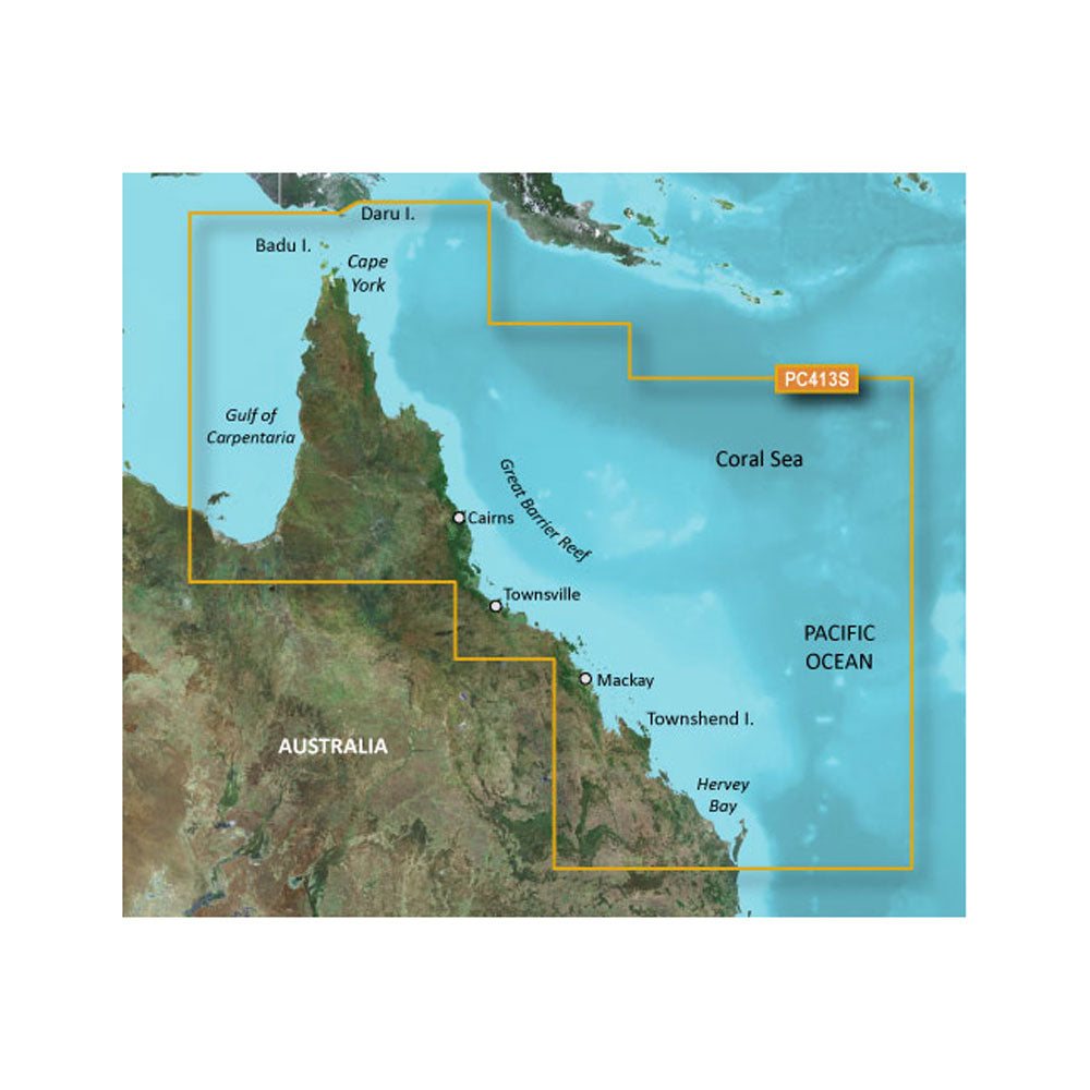 Garmin BlueChart&reg; g3 Vision&reg; HD - VPC413S - Mornington I. - Hervey Bay - microSD&trade;/SD&trade;