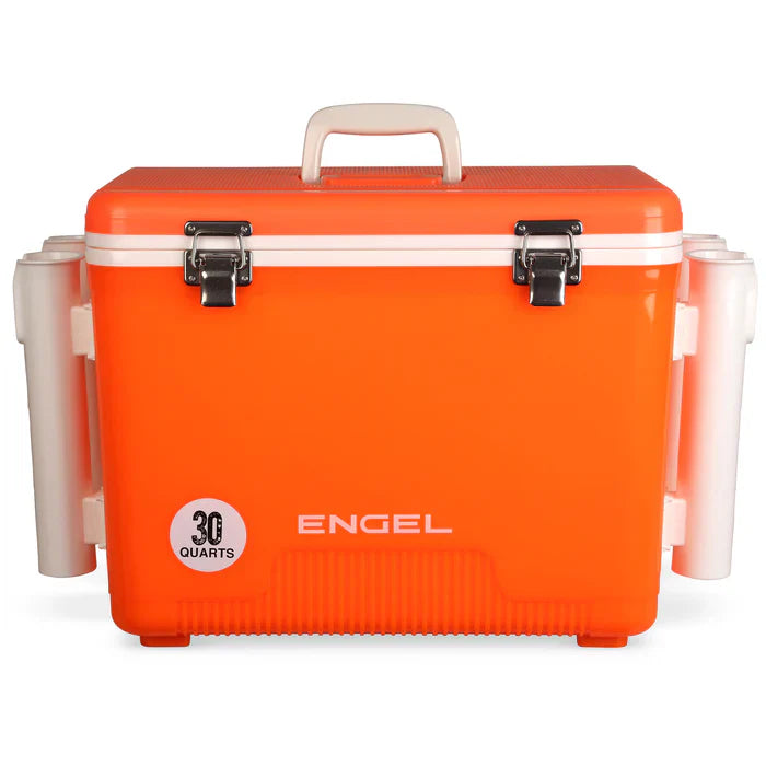 Engel 30 Quart Drybox/Cooler with Rod Holders image 3
