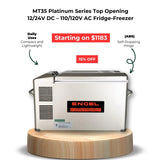 Engel MT35 Platinum Series Top Opening 12/24V DC - 110/120V AC Fridge-Freezer image 0