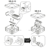 Scanstrut SB-8-10 Junction Box 