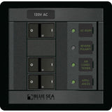 Blue Sea 1214 120V AC Main + 2 Positions