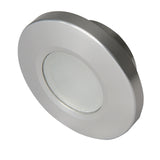 Lumitec Orbit Spectrum Flush Mount Down Light - Brushed Housing - White Dimming & Red/Blue Non-Dimming