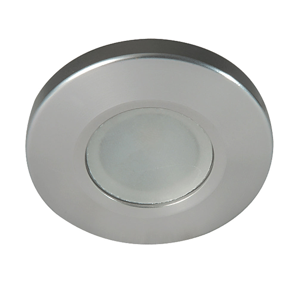 Lumitec Orbit Spectrum Flush Mount Down Light - Brushed Housing - White Dimming & Red/Blue Non-Dimming