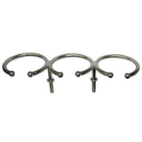 Whitecap Top Mount Ring SS Cup Holder - 3-Drink - Stud Mount