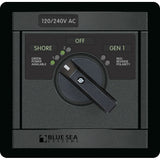 Blue Sea 1480 10/240V AC Rotary 65A OFF + 2 Sources 2x120V/1x240V