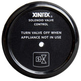 Fireboy-Xintex Propane Control &amp; Solenoid Valve w/Black Bezel Display