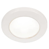 Hella Marine EuroLED 75 3" Round Screw Mount Down Light - White LED - White Plastic Rim - 12V