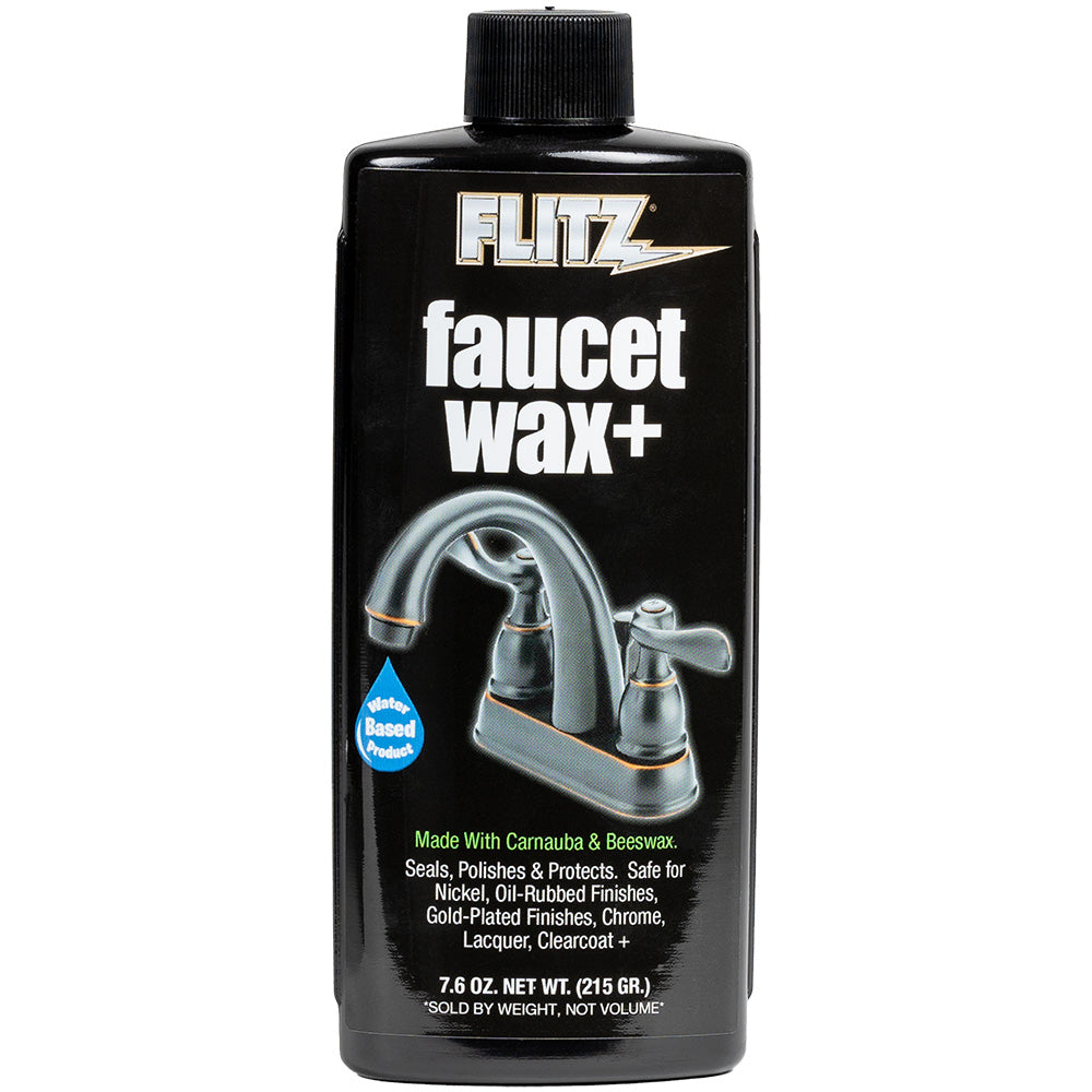 Flitz Faucet Waxx Plus - 7.6oz Bottle