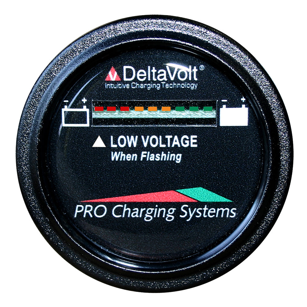 Dual Pro Battery Fuel Gauge - DeltaView&reg; Link Compatible - 64V System (8-8V Batteries)