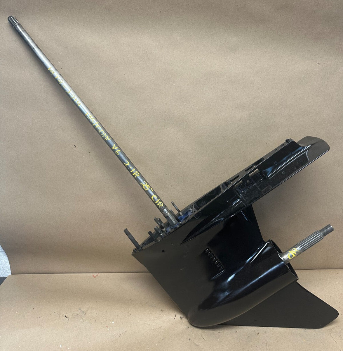 New Mercury 135-150 HP V6 Outboard Lower Unit DFI – 2:1 Gear Ratio (1979–2014) – New / Re-manufactured image 0