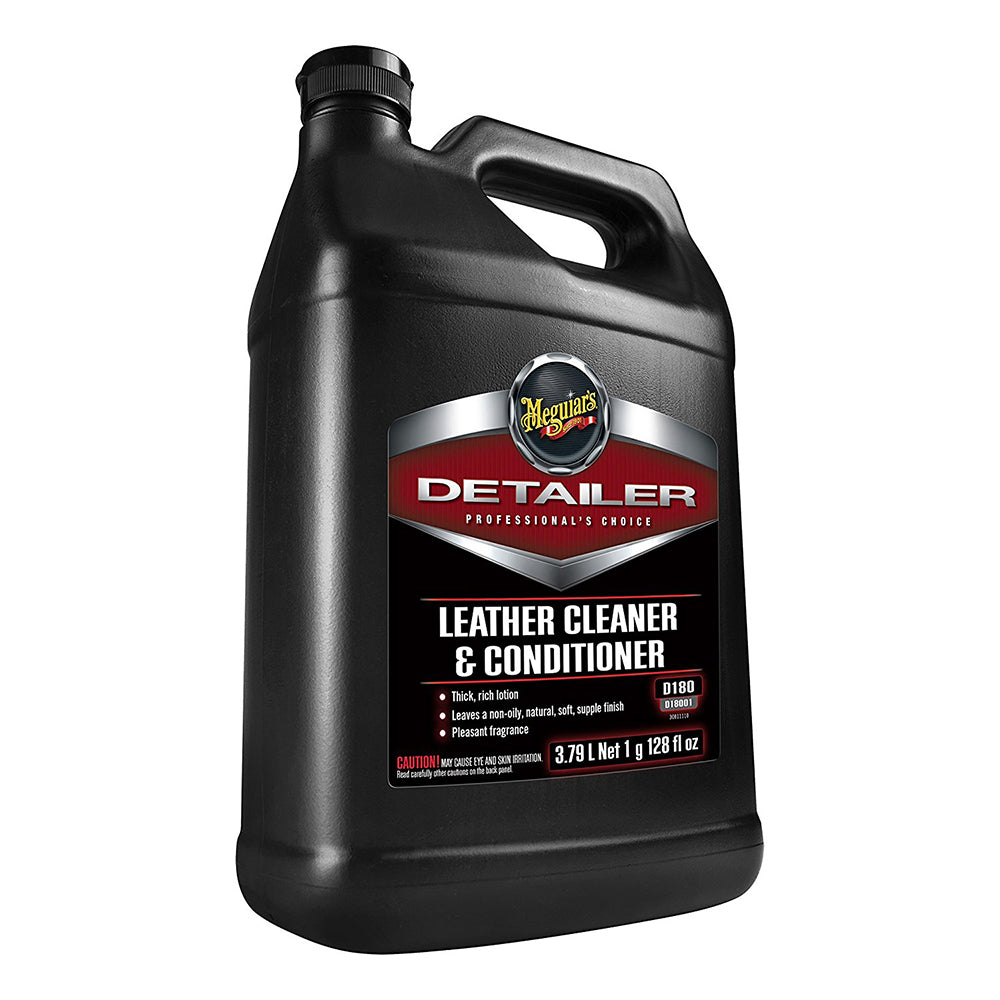 Meguiar's Detailer Leather Cleaner &amp; Conditioner - 1-Gallon