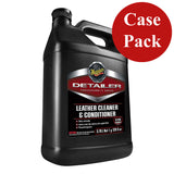 Meguiar's Detailer Leather Cleaner &amp; Conditioner - 1-Gallon *Case of 4*