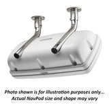 NavPod SystemPod Pre-Cut for Raymarine AXIOM 9 & 1 Instrument (3.6″ hole) for 9.5″ Wide Guard (Pre-Cut for Surface Mount