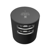 Lopolight Series 301-106 - Double Stacked Stern Light - 3NM - Horizontal Mount - White - Black Housing