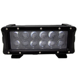 HEISE Infinite Series 8" RGB Backlite Dualrow Bar - 12 LED