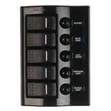 Sea-Dog Nylon Circuit Breaker Panel - 5 Circuit - Wave Style
