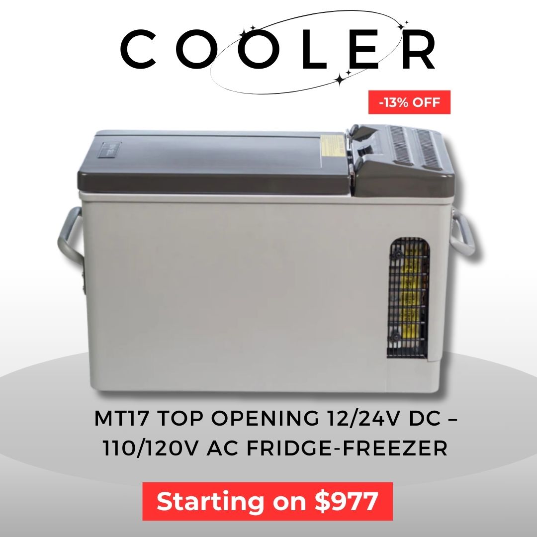 Engel MT17 Top Opening 12/24V DC - 110/120V AC Fridge-Freezer image 0