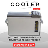 Engel MT17 Top Opening 12/24V DC - 110/120V AC Fridge-Freezer image 0