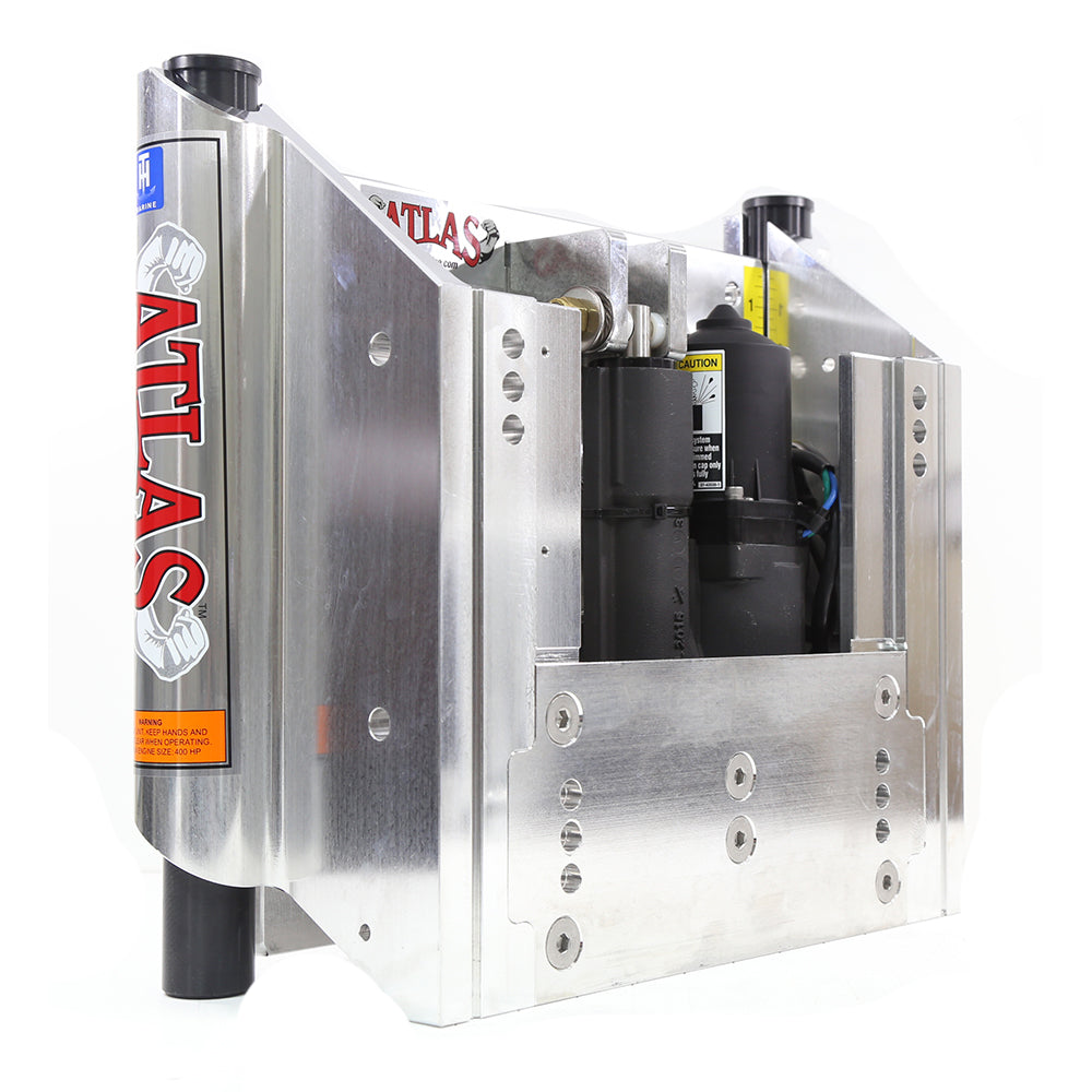 T-H Marine ATLAS&trade; 8" Set Back Hydraulic Jack Plate - Heavy Duty