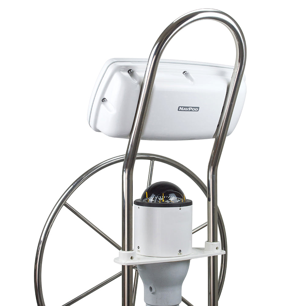 NavPod SystemPod Precut f/Simrad NSS9 evo3 B&amp;G Zeus3 9 &amp; Space f/12&Prime; Wide Guard