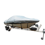 Carver Flex-Fit&trade; PRO Polyester Size 5 Boat Cover f/V-Hull Runabouts I/O or O/B - Grey