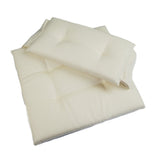 Whitecap Seat Cushion Set f/Director's Chair - Cr&egrave;me