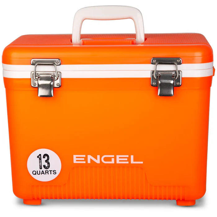 Engel 13 Quart Drybox/Cooler - Orange High Viz image