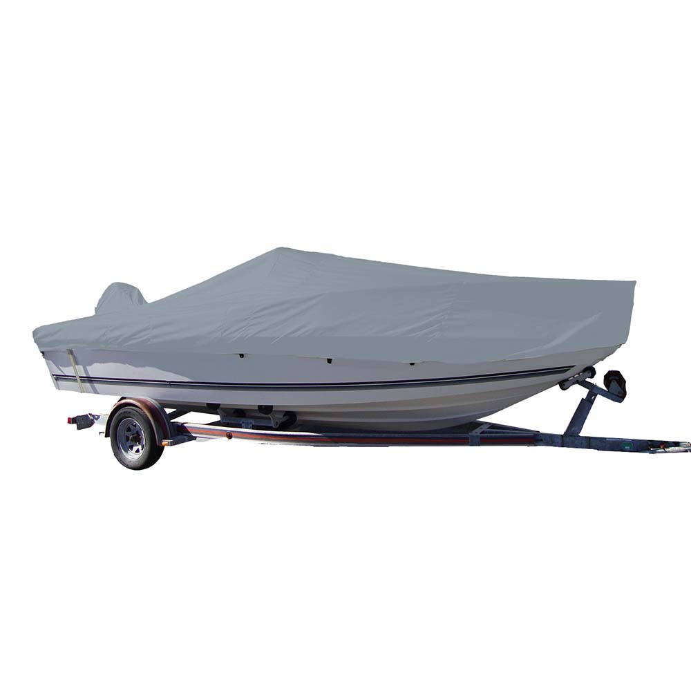 Carver Sun-DURA&reg; Styled-to-Fit Boat Cover f/22.5' V-Hull Center Console Fishing Boat - Grey