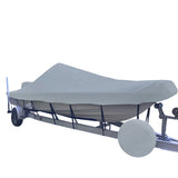 Carver Sun-DURA&reg; Narrow Series Styled-to-Fit Boat Cover f/24.5' V-Hull Center Console Shallow Draft Boats - Grey