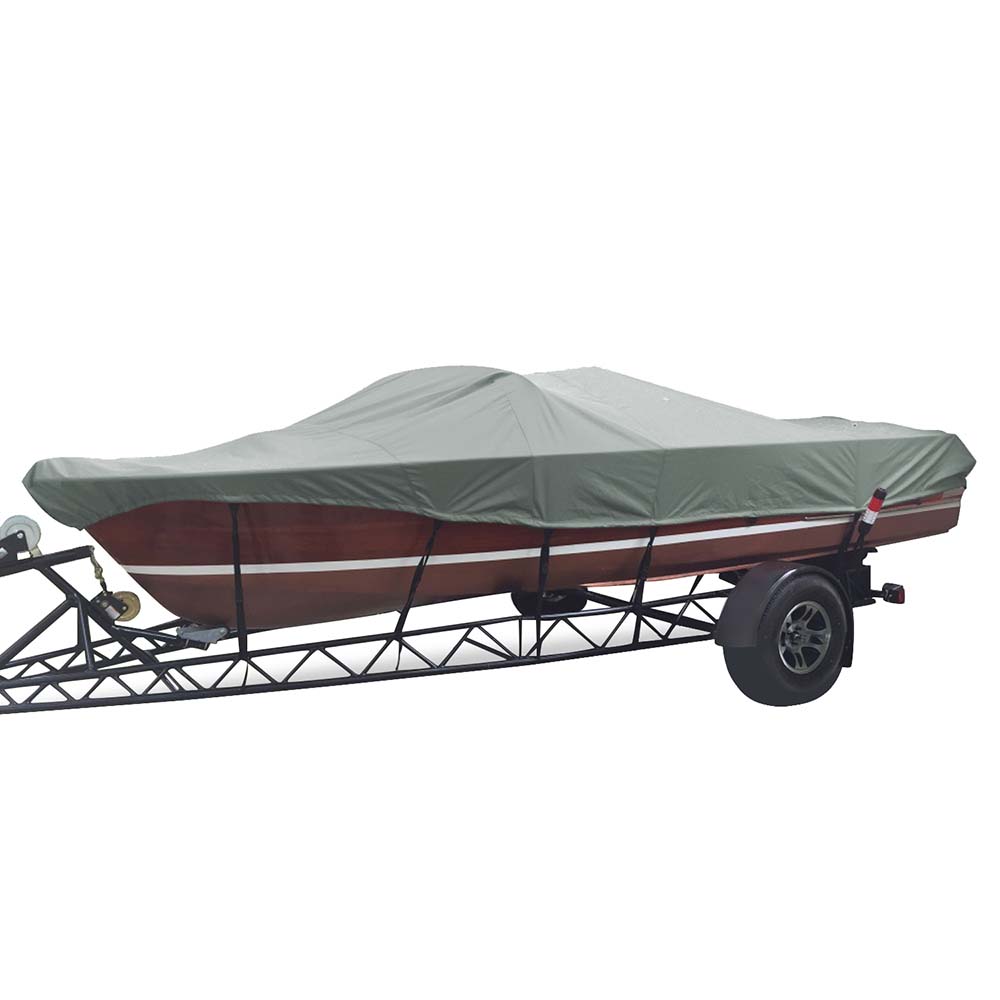 Carver Sun-DURA&reg; Styled-to-Fit Boat Cover f/20.5' Tournament Ski Boats - Grey