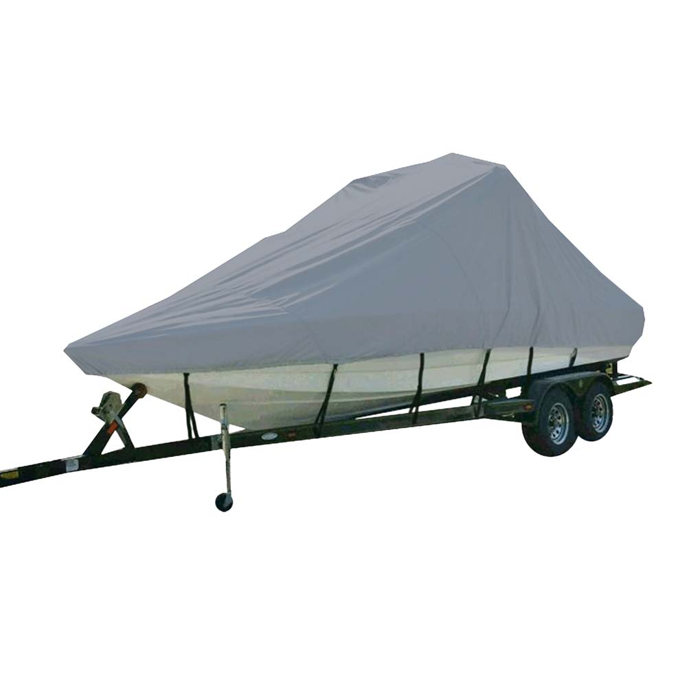 Carver Sun-DURA&reg; Specialty Boat Cover f/22.5' Inboard Tournament Ski Boats w/Tower &amp; Swim Platform - Grey