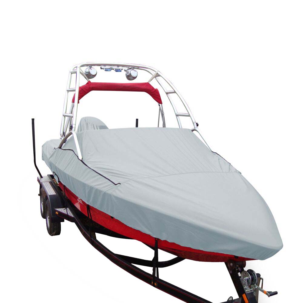 Carver Sun-DURA&reg; Specialty Boat Cover f/18.5' Sterndrive V-Hull Runabouts w/Tower