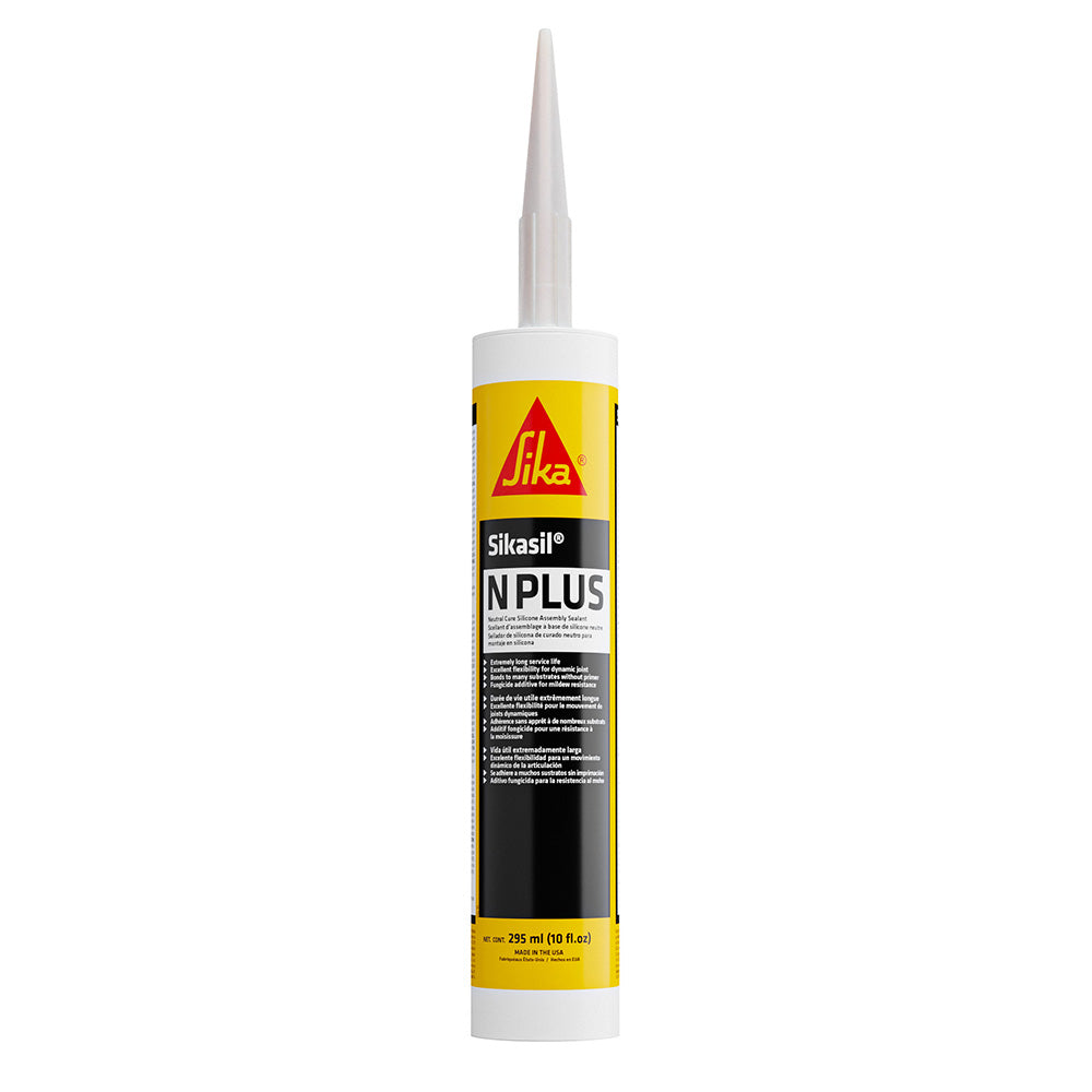 Sika Sikasil&reg;-N Plus Clear 10oz w/Nozzle