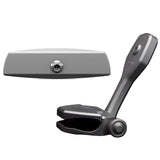 PTM Watersports Mirror/Bracket Kit w/VR-140 Elite Mirror &amp; ZXR-320 (Titanium Grey)