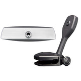 PTM Watersports Mirror/Bracket Kit w/VR-140 Elite Mirror &amp; ZXR-360 (Titanium Grey)