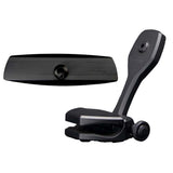PTM Watersports Mirror/Bracket Kit w/VR-140 Elite Mirror &amp; ZXR-361 (Black)