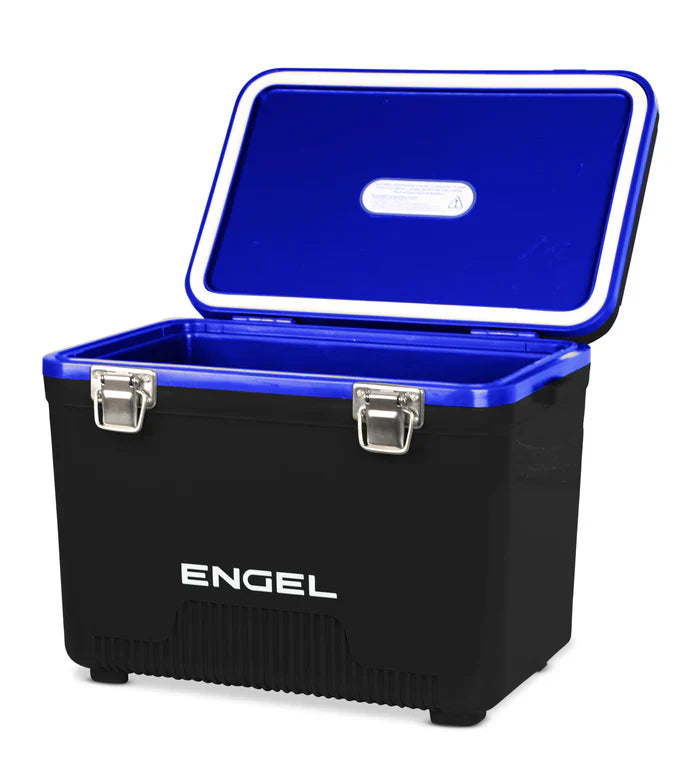 Engel 13 Quart Drybox/Cooler - Black and Blue image