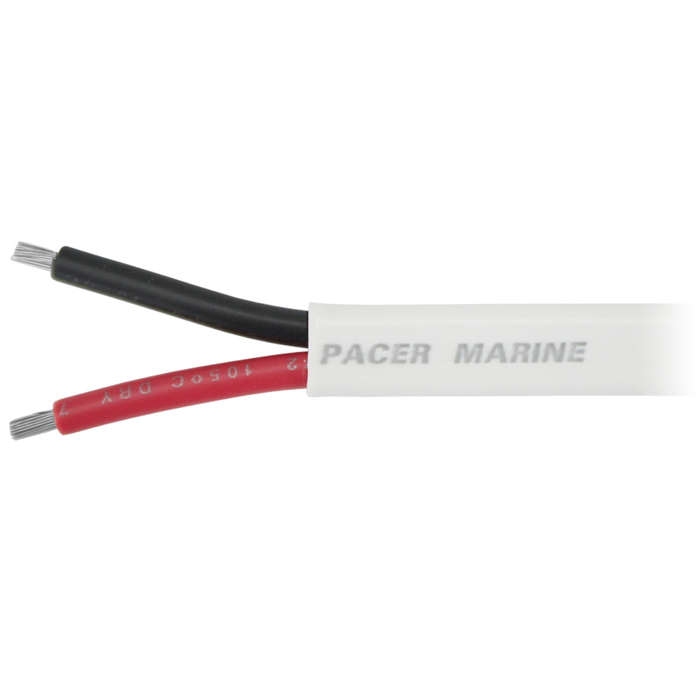 Pacer 18/2 AWG Duplex Cable - Flat Cable - Red/Black - 1,000'