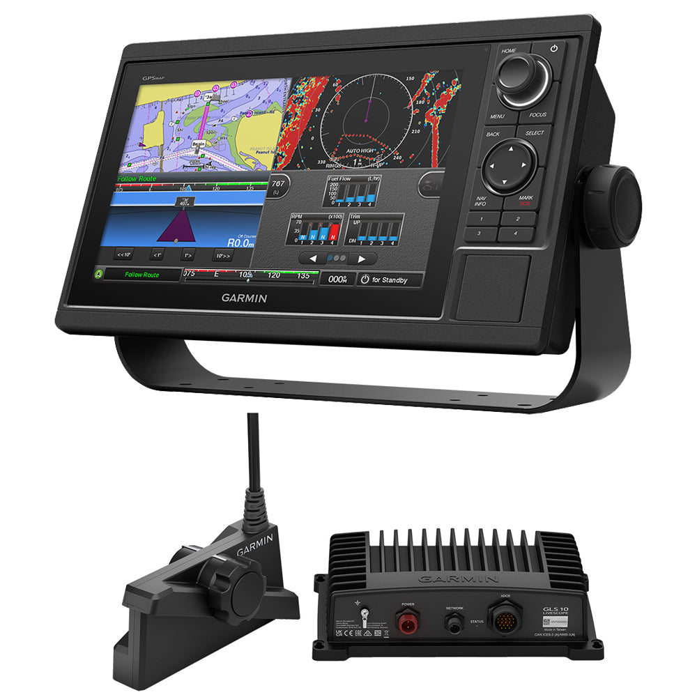 Garmin GPSMAP&reg; 1022 LiveScope Plus Bundle w/LVS34 Transducer