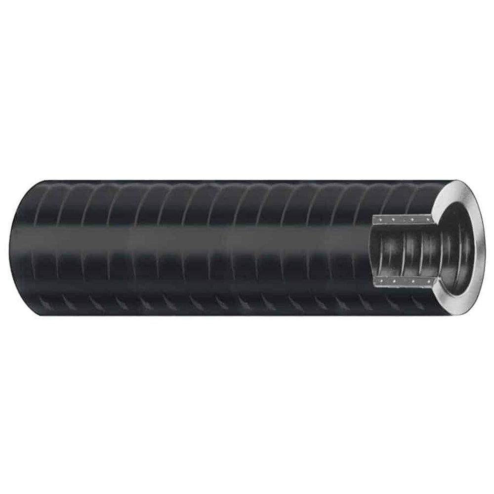 Trident Marine 1-1/2" x 50' VAC XHD Bilge &amp; Live Well Hose - Hard PVC Helix - Black