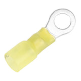 Pacer 12-10 AWG Heat Shrink Ring Terminal - 1/4" Stud Size - 3 Pack