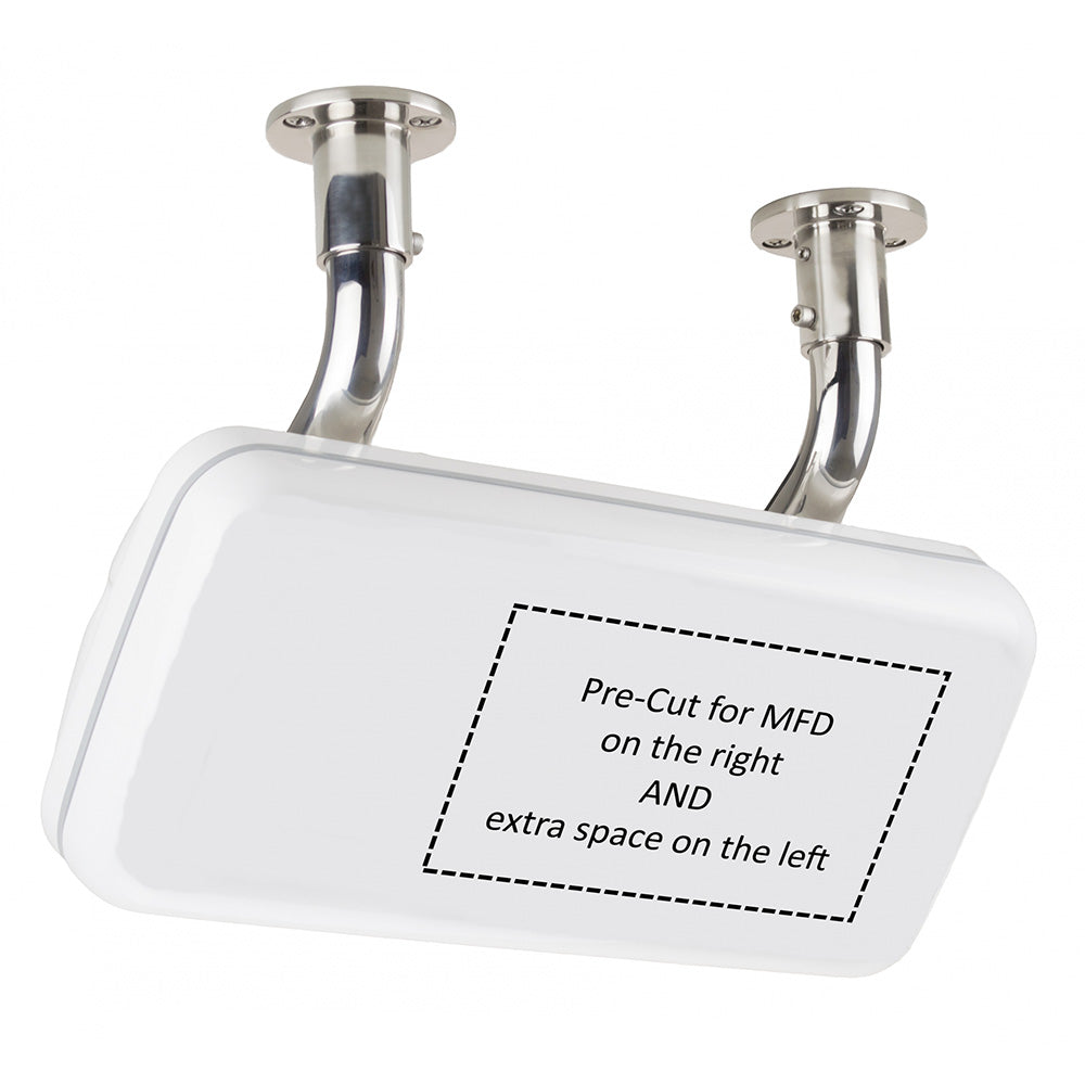 NavPod SystemPod Pre-Cut f/Garmin GPSMAP&reg; 723/723xsv/743/743xsv On Right &amp; Extra Space On Left f/9.5" Wide Guard