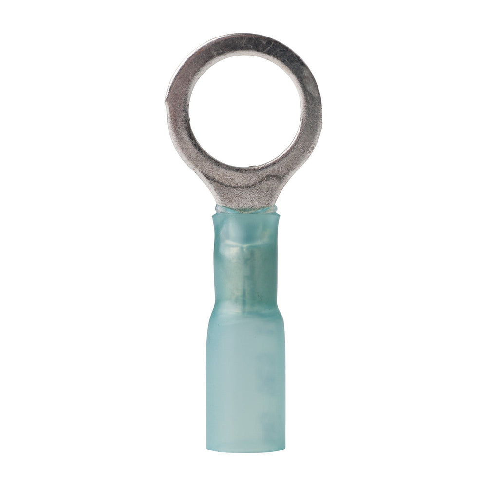 Ancor 16-14 3/8 Ring Terminal Heat Shrink Blue 25 Pack